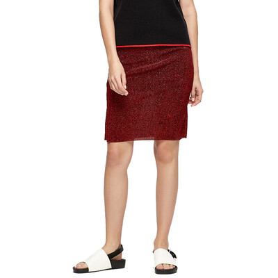

UR Women fashion retro vintage element -type hip hip skirt YP47S5EN2000 red m