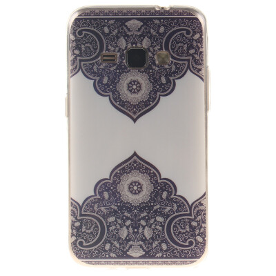 

Diagonal totem Pattern Soft Thin TPU Rubber Silicone Gel Case Cover for SAMSUNG Galaxy J1 2016/J120