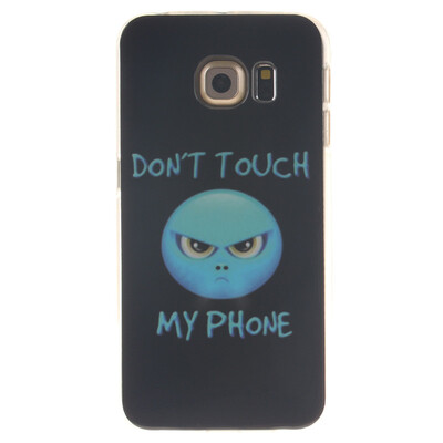 

Anger Pattern Soft Thin TPU Rubber Silicone Gel Case Cover for SAMSUNG GALAXY S6 Edge