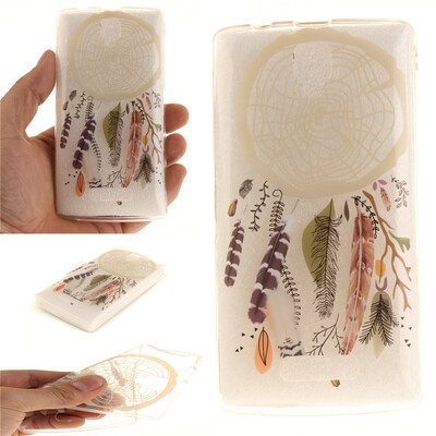 

Colorful Windbell Pattern Soft Thin TPU Rubber Silicone Gel Case Cover for Lenovo A2010