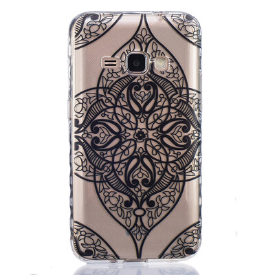 

Black love Pattern Soft Thin TPU Rubber Silicone Gel Case Cover for SAMSUNG Galaxy J1 2016J120F