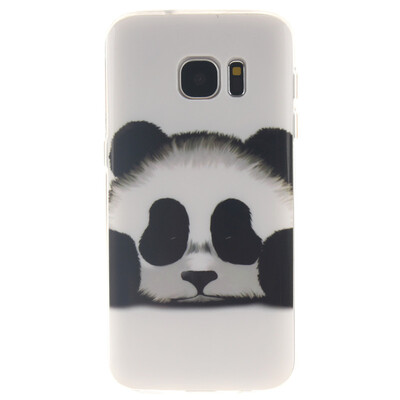 

Обложка Panda шаблон Мягкий тонкий ТПУ резиновый силиконовый гель чехол для SAMSUNG GALAXY S7