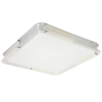 

Jingdong Supermarket Foshan Lighting FSL Ceiling Light LED Living Room Light Study Lamp Light Rectangular Thin Section Three-color Dimming Light 81W Platinum Platinum Long Long 36006