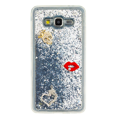 

Динамический Quicksand Блеск наливные Мягкая ТПУ чехол для SAMSUNG J5