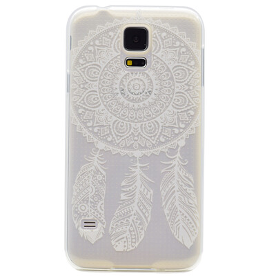 

Обложка Dreamcatcher Pattern Мягкий тонкий ТПУ резиновый силиконовый гель чехол для Samsung GALAXY S5