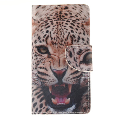 

Puma Design PU Leather Flip Cover Wallet Card Holder Case for Sony Xperia M2