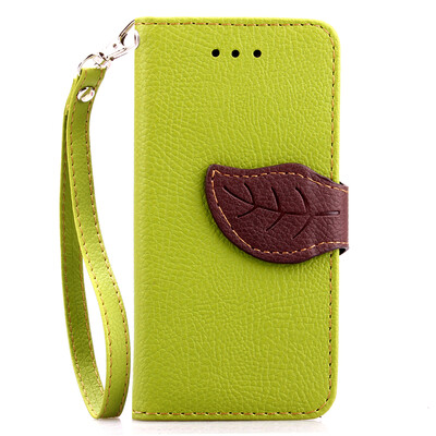 

Green Design PU Leather Flip Cover Wallet Card Holder Case for Apple iPhone 6 Plus