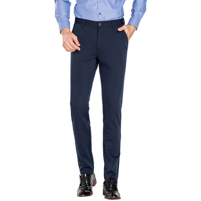 

Yu Zhaolin casual pants men 's four - faced men' s casual wear men 's business casual trousers YZLHT51 black 35