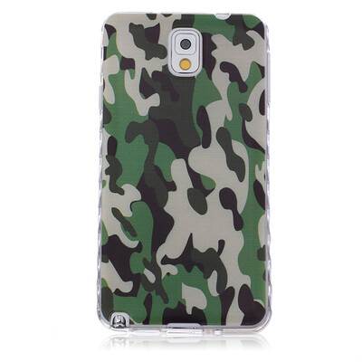 

Camouflage Pattern Soft Thin TPU Rubber Silicone Gel Case Cover for SAMSUNG GALAXY Note 3