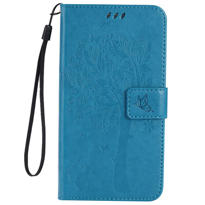 

Blue Tree Design PU кожа флип Обложка Кошелек Карты Держатель чехол для SAMSUNG A710 A72016