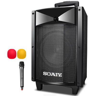 

Soaiy SAaiy SA-T18 portable mobile rod outdoor audio high power square dance audio with wireless microphone amplifier