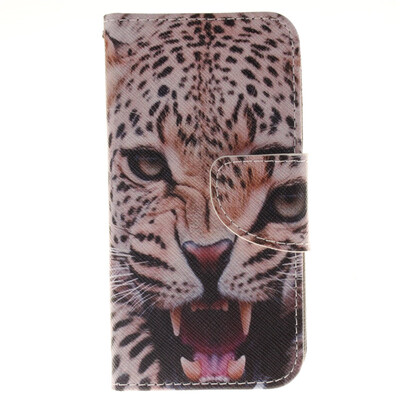 

Puma Дизайн Кожа PU откидная крышка бумажника карточки Дело держатель для LG K4