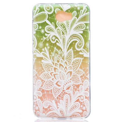 

Green gradient Pattern Soft Thin TPU Rubber Silicone Gel Case Cover for HUAWEI Y5 II