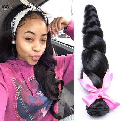 

Innate Charis Hair Product Peruvian Human Virgin Hair Loose Wave 3 Bundles 100% Human Hair Weaving Cheap Peruvian Hair Extension
