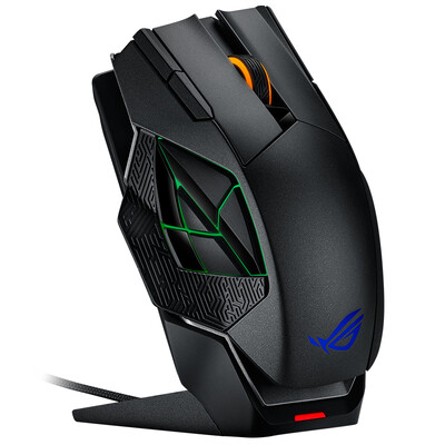 

ASUS Spatha ROG Player Country 8200DPI Dual Mode Laser Genie Game Mouse Black Jedi Surprise Mouse Eat Chicken Mouse