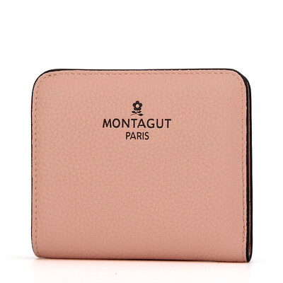 

Montagut (MONTAGUT) г-жа короткий бумажник кошелек Mini кошелек мульти-карта бита коровья кожа мягкий розовый R8329527622