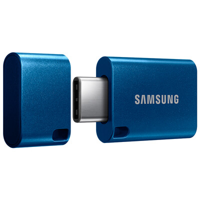 

SAMSUNG Высокоскоростной USB 3.1 Type-C Флэш-накопитель (64 ГБ, синий)