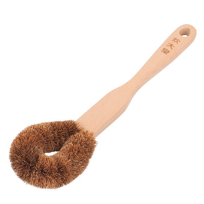 

【Jingdong Supermarket】 Cooking the emperor long wooden handle pot brush beech brush brush wok frying pan steamer wash pot wash bowl cleaning brush