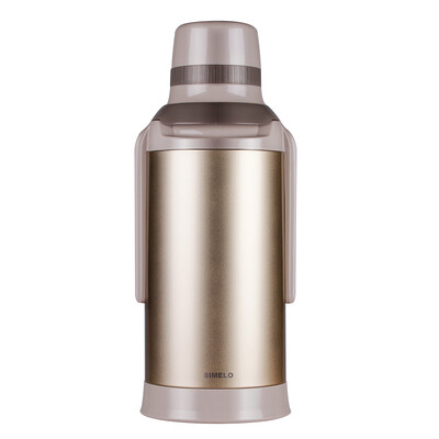 

Jingdong Supermarket] SIMELO impression Kyoto glass liner King thermostat pot warm pot kettle thermos bottle open bottle 2000ML (champagne