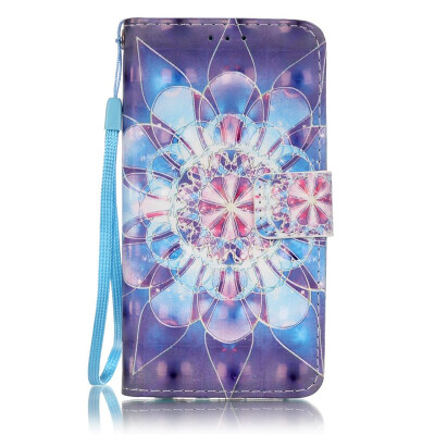 

Colourful Flower Design PU Leather Flip Cover Wallet Card Holder Case for SAMSUNG A310