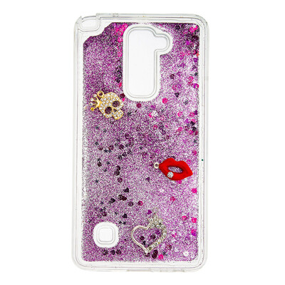 

Dynamic Quicksand Glitter Liquid Soft TPU Case Cover For LG LS775