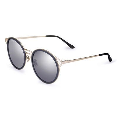 

Wei Gou's (VEGOOS) 6119 polarized sunglasses trend retro sunglasses men and women driving glasses sunglasses sand blue box color bright blue