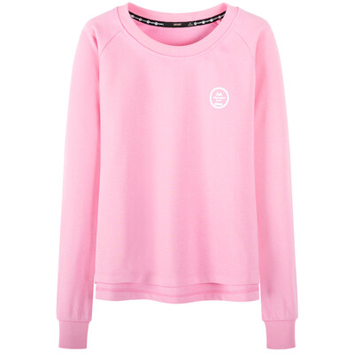 

Semir Ms Korean casual simple fun printing sleeve sleeves shirt 19017160202 rose red XL