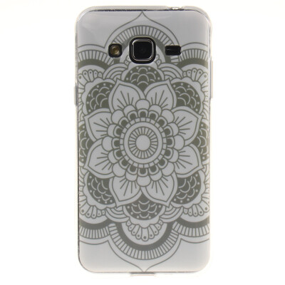 

White flowers Pattern Soft Thin TPU Rubber Silicone Gel Case Cover for SAMSUNG GALAXY A3 2016/A310