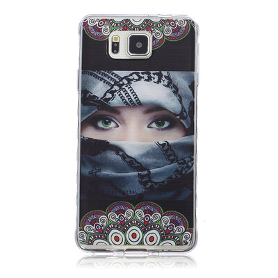 

Arabian girl Pattern Soft Thin TPU Rubber Silicone Gel Case Cover for SAMSUNG GALAXY Alpha G850