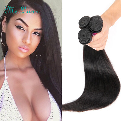 

Malaysian Straight Hair Virgin Hair 7A Unprocessed Human Hair 400glot Malaysian Virgin Hair Natural Black Cheap Bundles of Weave