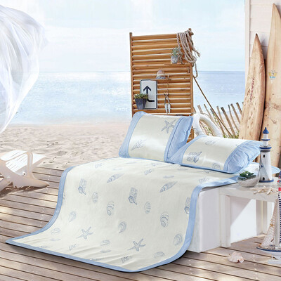 

Mercury Home Textiles (MERCURY) Морская жизнь Print Icetered Seat Двойной двойной зажим 180 * 200 см