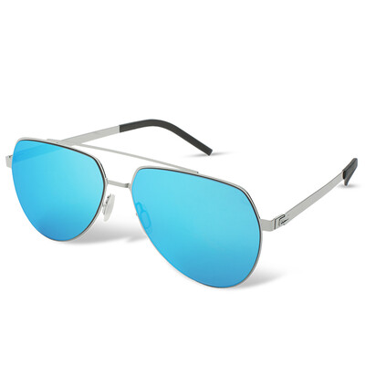 

Blue (Bluekiki) nylon lens sunglasses male color film sunglasses driving mirror sunglasses 5105 gun black plaster