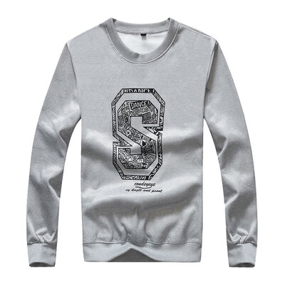 

Tommy Jeep T-shirt fashion men's round neck long-sleeved sweater 17030L05 dark blue 3XL