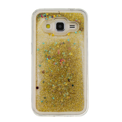 

Динамический Quicksand Блеск наливные Мягкая ТПУ чехол для SAMSUNG G360