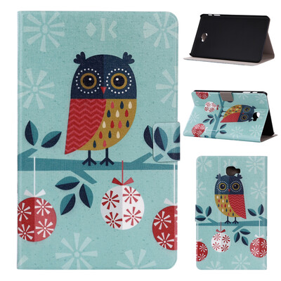 

Owl Style Classic Flip Cover with Stand Function and Credit Card Slot for Samsung Galaxy Tab A 10.1 T580N