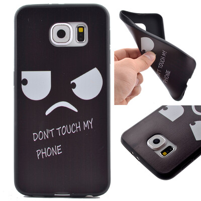 

Anger Pattern Soft Thin TPU Rubber Silicone Gel Case Cover for Samsung Galaxy S6