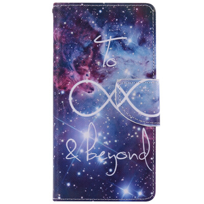 

Starry Sky Design Кожа PU флип крышки Кошелек Карты Держатель чехол для SONY M2