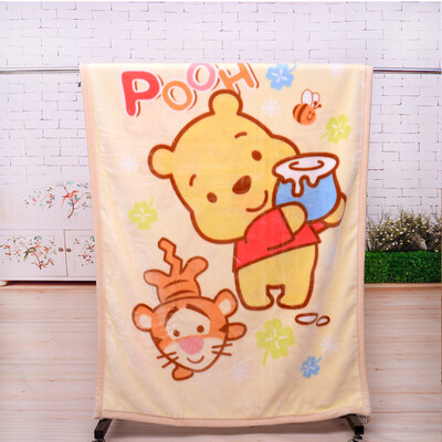 

【Jingdong Supermarket】 Disney baby blanket children's blankets baby blanket gift box QD003 yellow 140cm