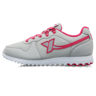 

Special step (XTEP) female fashion wear-resistant sports outdoor travel Forrest Gump Casual shoes 986418323202 gray red 35