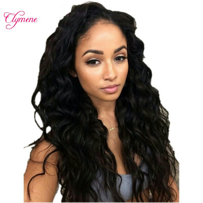 

Clymene Hair 13x6 Free Deep Part Lace Front Human Hair Wigs With Baby Hair Glueless Loose wave Virgin Brazilian Lace Front Wigs