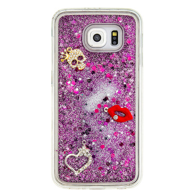 

Dynamic Quicksand Glitter Liquid Soft TPU Case Cover For SAMSUNG S6