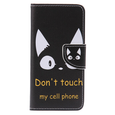 

Cat Ears Design PU Leather Flip Cover Wallet Card Holder Case for SAMSUNG A510 A52016