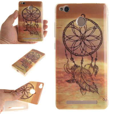 

Dreamcatcher Pattern Soft Thin TPU Rubber Silicone Gel Case Cover for XIAOMI RedMi 3X