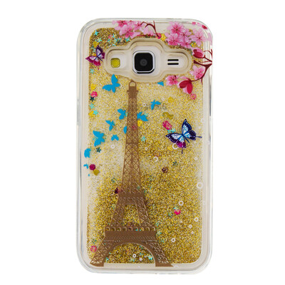 

Dynamic Quicksand Glitter Liquid Soft TPU Case Cover For SAMSUNG G360