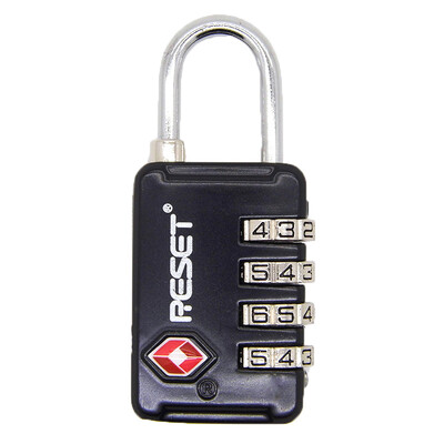 

Ritz-Carlton (RST-141) 4 go abroad TSA Customs think of key travel trolley box password lock gym backpack door lock padlock black