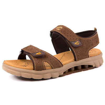 

Camel active (Camel Active) outdoor leisure sandals simple and comfortable trend of beach shoes brown 42