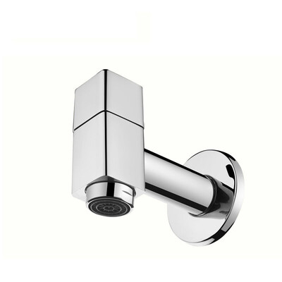 

Olin OULIN OLKK101 copper faucet single cold into the wall mop the pool faucet square open