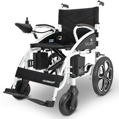 

Mestre tube reinforced collapsible portable portable elderly hand wheelchair -116