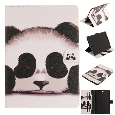 

Panda Стиль Тиснение Классический откидная крышка с подставкой Функция и слот кредитной карты для SAMSUNG GALAXY Tab S2 T815C