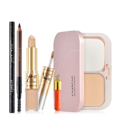 

Card blue Carslan long-lasting flawless beauty sets powder 9g eyebrow pencil 1g beauty pen 26g 45g lip gloss 16g Concealer Pen makeup oil repair beauty eyebrow pencil